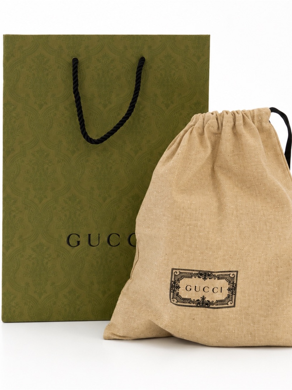 Authentic Gucci Ophidia GG Supreme Navy Crossbody / Sling Bag + Dust Bag - Picture 6 of 6